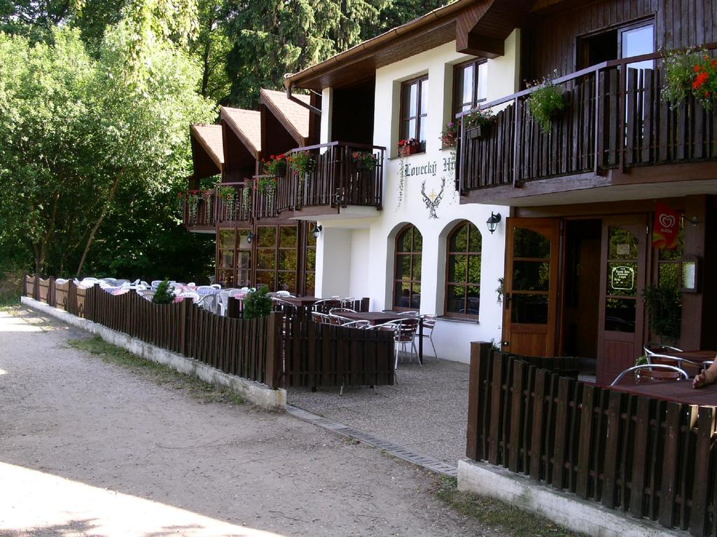Lovecký hotel Jívák Loučeň Exterior foto